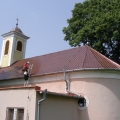Náter strechy kostola Zlaté Moravce